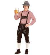 Bavorská kovbojská košeľa Oktoberfest Maskovanie M