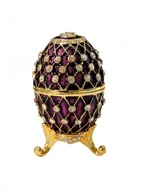 NÁDHERNÁ KRABIČKA VAJÍČKA AKO FABERGE