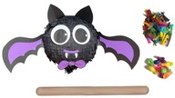 PINIATA halloween bat 90 cm príslušenstvo palica