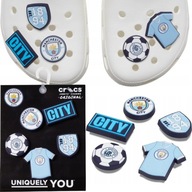 CROCS JIBBITZ PINK DO OBUV SADA 5 MANCHESTER CITY