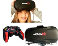 VR MULTIMEDIÁLNE OKULIARE + GAMEPAD + SLÚCHADLÁ