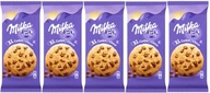 Krehké sušienky Milka XL Cookie Choco s čokoládou 184g x 5