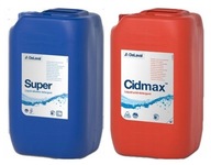 SuperClean 5l + Cidmax 5l na umývanie DeLaval Super