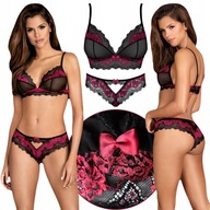 Obsessive Tulia Set Incredible Lingerie Set L/XL