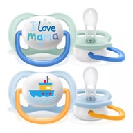 AVENT Ultra Air Happy cumlík 0-6m Boy 2 ks.