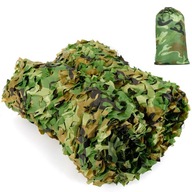 VOJENSKÁ SIEŤ 2M X 4M MASKOVACIE CAMO SIETE