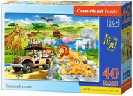 Puzzle 40 maxi Safari Adventure Castor 040322-1