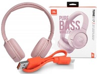 JBL TUNE 510BT PINK / PINK YOUTH BEZDRÔTOVÉ SLÚCHADLÁ NA UCHY