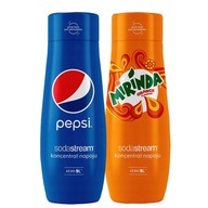 Karbonizačné sirupy Sodastream Pepsi + Mirinda