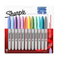 Perm Marker Set. Sharpie Mystic Gems 12 farieb