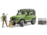 Bruder 02587 Land Rover Defender s figúrkou