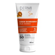 DERMI Ochranný krém na opaľovanie pre deti SPF 50, 50 ml