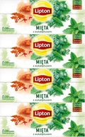 Lipton Herbs of the World Čaj mäta eukalyptus 20ks x4