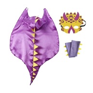 Dinosaur Costum Outfit Cape Mask Rukavice