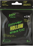 Lorpio Hollow Elastic Black 3m tlmič