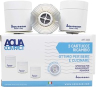Vymeniteľné filtračné vložky Aquasan Aquacompact 2
