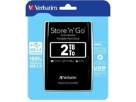 Externý disk Verbatim 2 TB Store 'n' Go 2,5