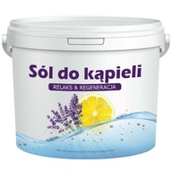 KÚPEĽOVÁ SOĽ S CITRÓNOVO-LEVANDUĽOVÝMI OLEJMI 2,8 KG