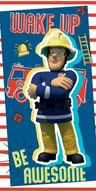 Plážová osuška 70x140 Fireman Sam