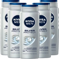 NIVEA MEN Gél Silver Protect 5*500ml SET