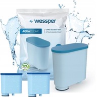 3x FILTER WESSPER pre kávovar Philips Latte Go Saeco AquaClear