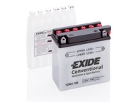 12V 5Ah EXIDE 12N5-3B Batéria pre motocykel Odolný Výkonný