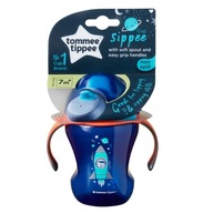 STRIEBORNÝ HRNČEK MÄKKÝ VÝtok 230ML TOMMEE TIPPEE