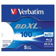 Verbatim BD-R XL, Hard Coat, šperkovnica, 43789, 4x, 1 ks, na archiváciu