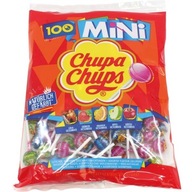 CHUPA CHUPS mini - vrecko 100 ks, 5 príchutí, 600 g