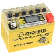 Batéria 12V 4Ah MTX4L-BS I-GEL MORETTI