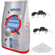 BROS ANTS PRÁŠKOVÝ JEDOVÝ PRÍPRAVOK BOJUJÚCI DO 100 HNIEZD 1KG