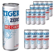 Energetický nápoj Tiger Zero bez cukru 250 ml x 12 kusov