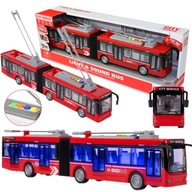 MESTSKÝ BUS TROLEJBUS 44cm DRIVE LED ZVUKY