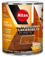 ALTAX Rýchloschnúci.Laková lazúra do interiéru 0,75l hnedá