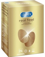 DUREX REAL FEEL NELATEXOVÉ KONDÓMY 24 ks