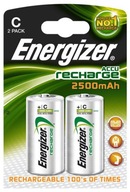 2x ENERGIZER BATÉRIE R14 C HR14 2500 mAh