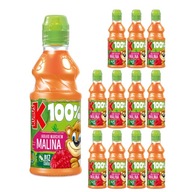 KUBUŚ 100% šťava Malina Mrkva jablko 12x 300ml