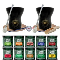 Yerba VERDE MATE GREEN sada 500g príslušenstvo