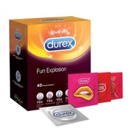 DUREX FUN Explosion kondómy 40ks MEGA SET