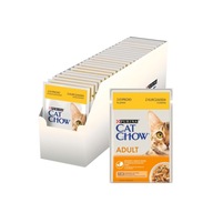 SÚPRAVA 26X PURINA CAT CHOW DOSPELÉ KURA A CUKETY VO VRECKU RELÉ 85G