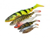 SET 6ks SET GUM 4D SLEDE SHAD 13cm 17g