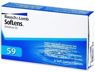 BAUSCH LOMB SOFLENS 59 MESAČNÉ ŠOŠOVKY 6 kusov