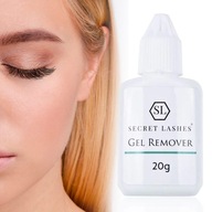 Secret Lashes Gel Remover profesionálny odstraňovač rias tekutý 20g