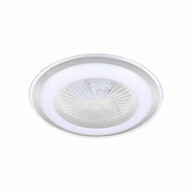 LED stropné svietidlo ZONDA SILVER 48W s ventilátorom