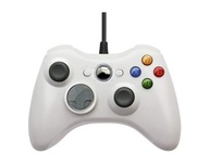 Káblový USB gamepad ovládač IRIS Pad pre Xbox 360 a PC biely
