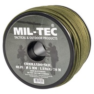 Nylonové lano Mil-Tec Commando 70 m x 5 mm 100 kg olivové