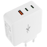 RÝCHLA SIEŤOVÁ NABÍJAČKA - 100W - 2 X USB C + USB