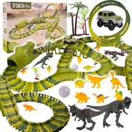 MEGA RACE TRACK DINOSAUR PARK MAGIC TRACK 260 ks