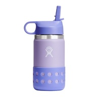 Termálna fľaša Hydro Flask Wide Mouth Straw Viečko And Boot355ml fialová