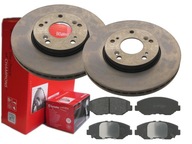 BREMBO PREDNÉ DISKY, DESTIČKY, HONDA ACCORD VII 280MM